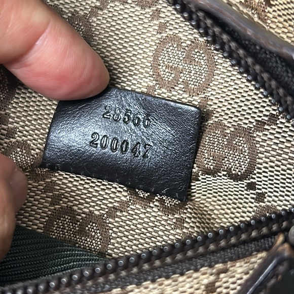 🖤Gucci "GG" Vintage Double Adjustable Belt Bag As Seen On Sex and The City - Picture 13 of 17
